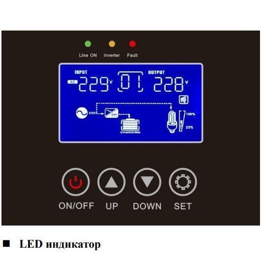 Джерело безперебійного живлення Volter UPS-5000 (15000 Вт) W5000 фото