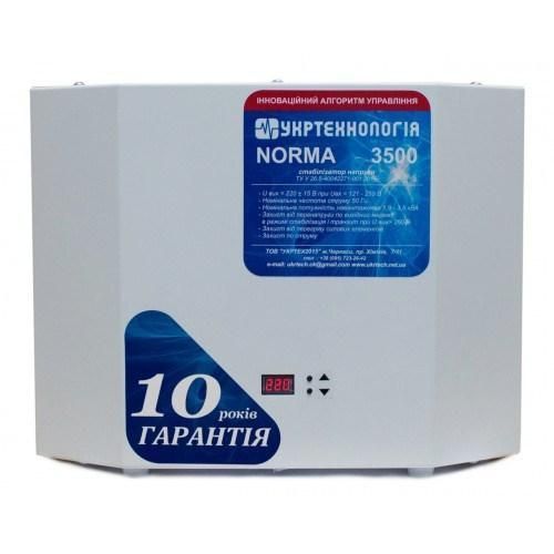 Стабилизатор напряжения Укртехнология NORMA 5000 HV NORMA 5000HV фото